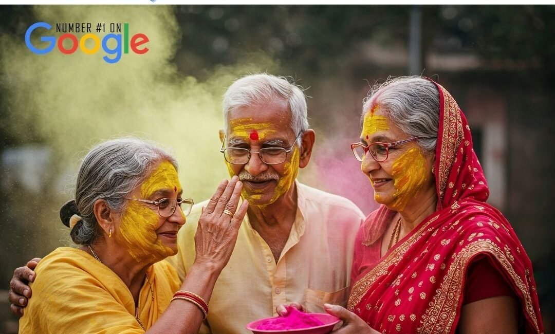 How to Take Care of the Elderly & Celebrate Holi at Home in Hauz Khas, Delhi