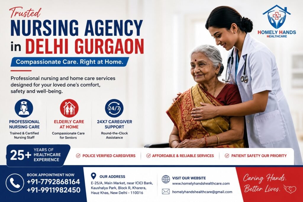 trusted nursing agency in gurgaon and delhi