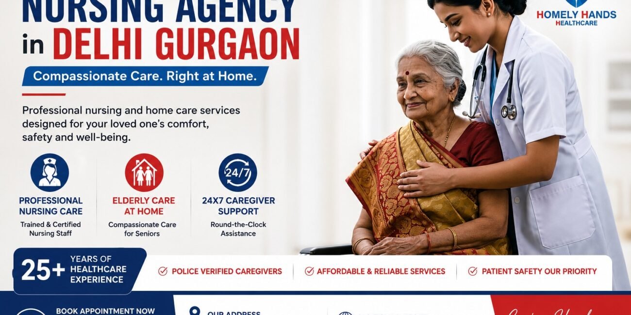 trusted nursing agency in gurgaon and delhi