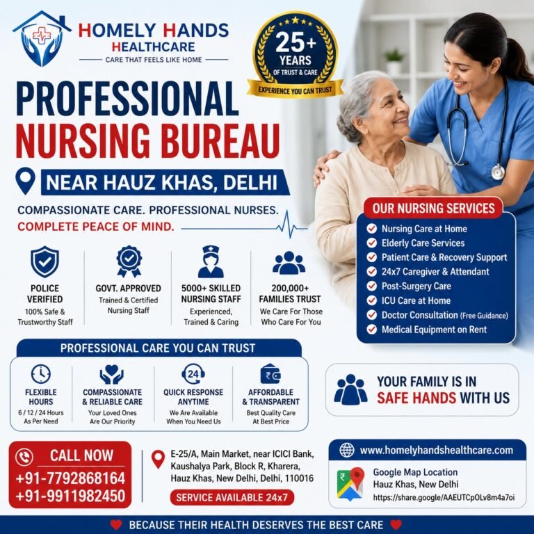 Profesional nursing agency burau in gurgaon