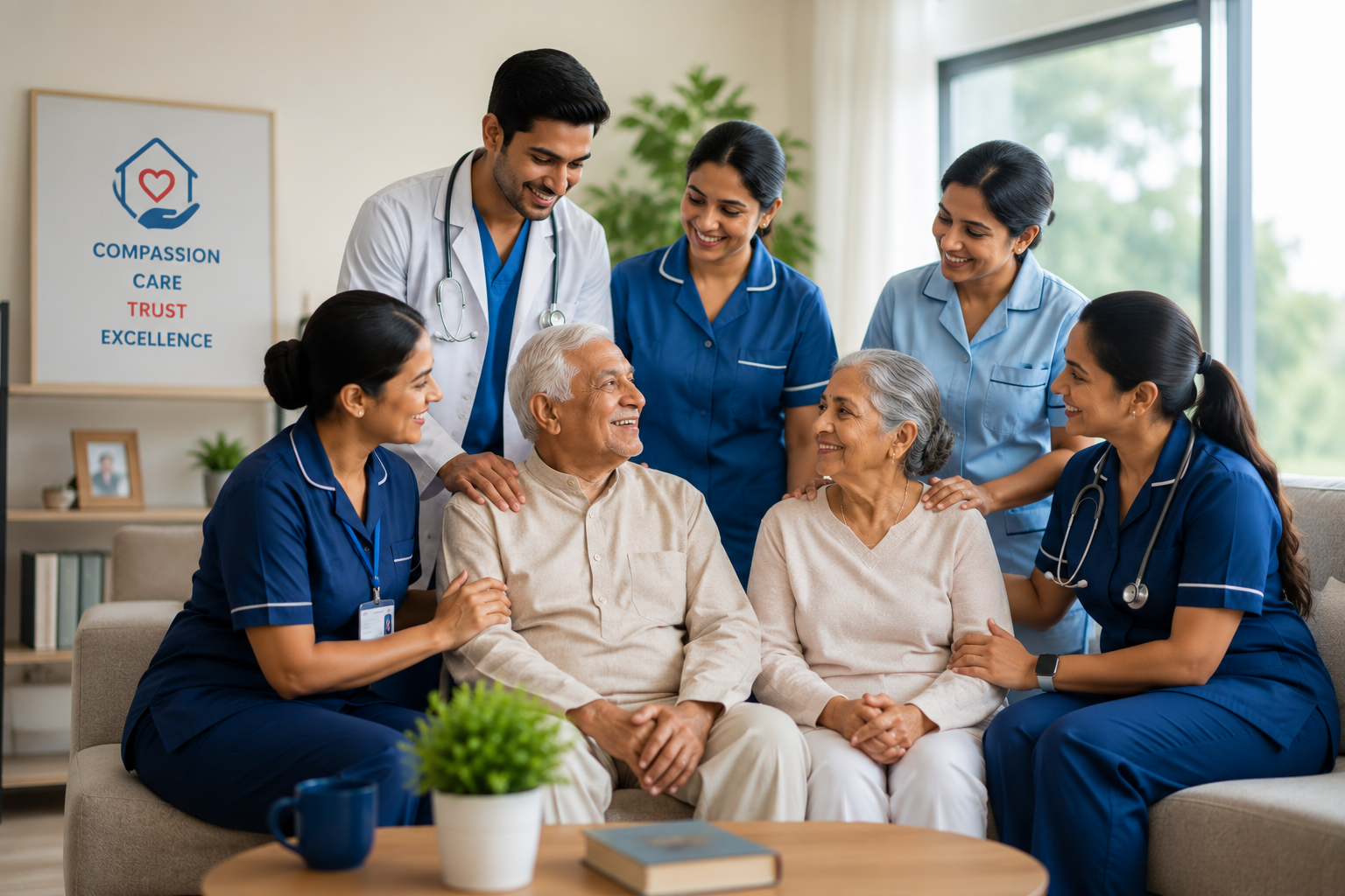 Homely Hands Healthcare Noida Team